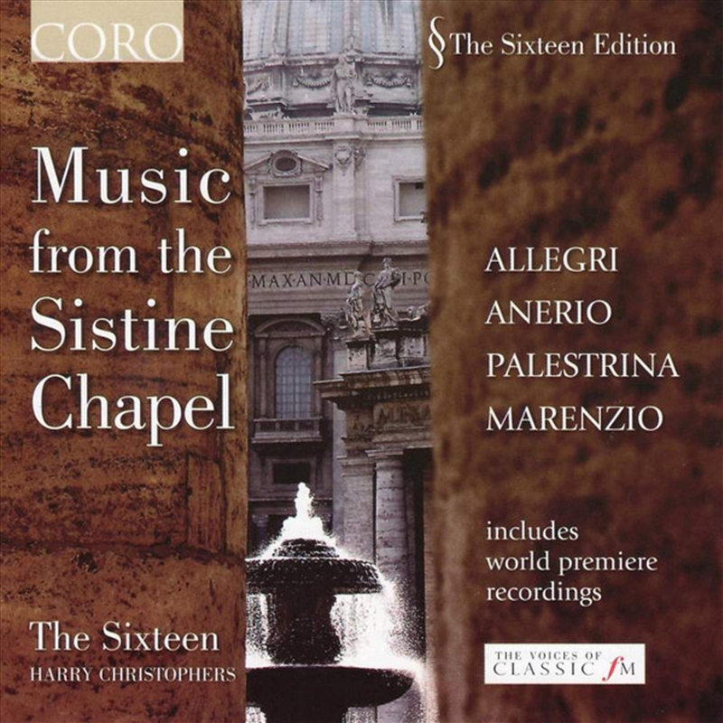 Music From Sistine Chapel/Product Detail/Classical