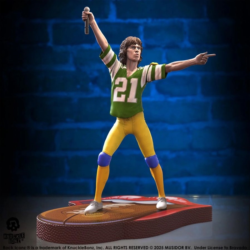 Rolling Stones - Mick Jagger Tour '81 (Green Jersey) Statue/Product Detail/Statues