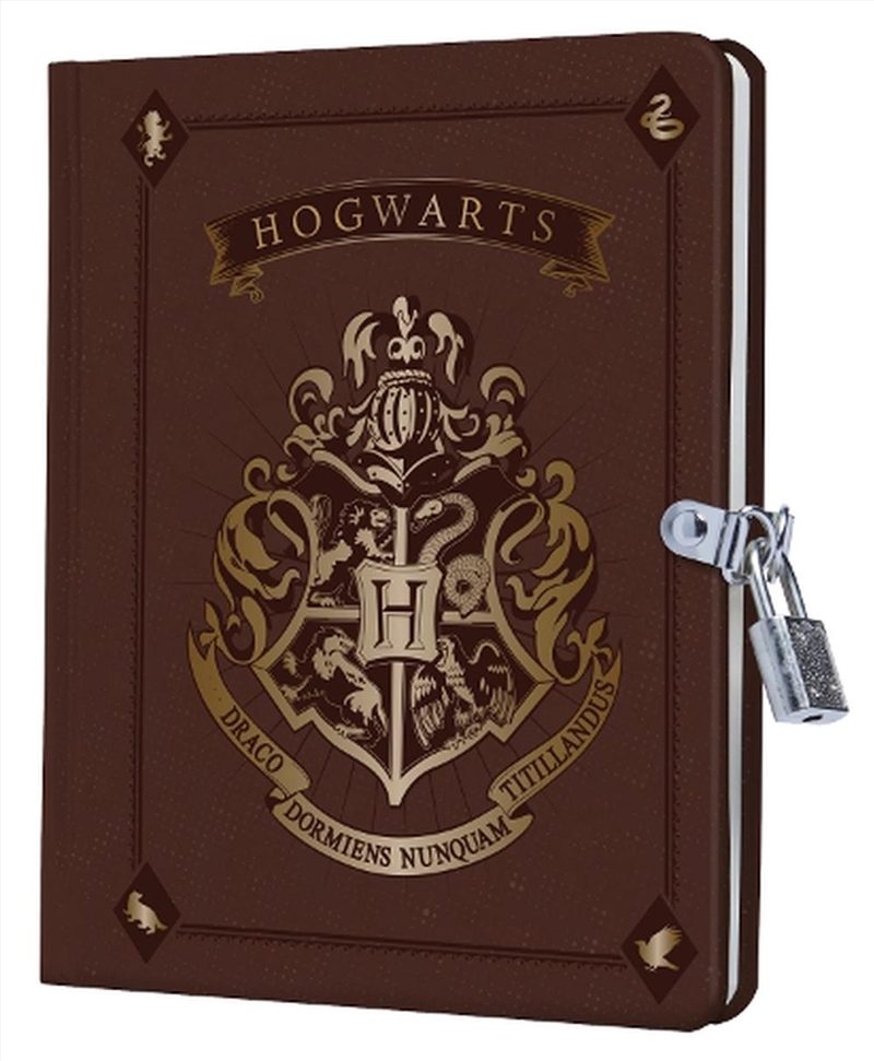Harry Potter: Hogwarts Lock & Key Diary/Product Detail/Notebooks & Journals