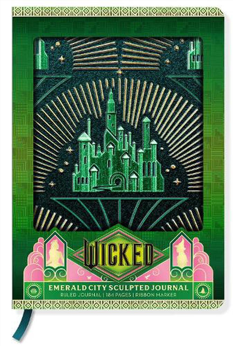 Wicked: Emerald City Sculpted Journal/Product Detail/Notebooks & Journals