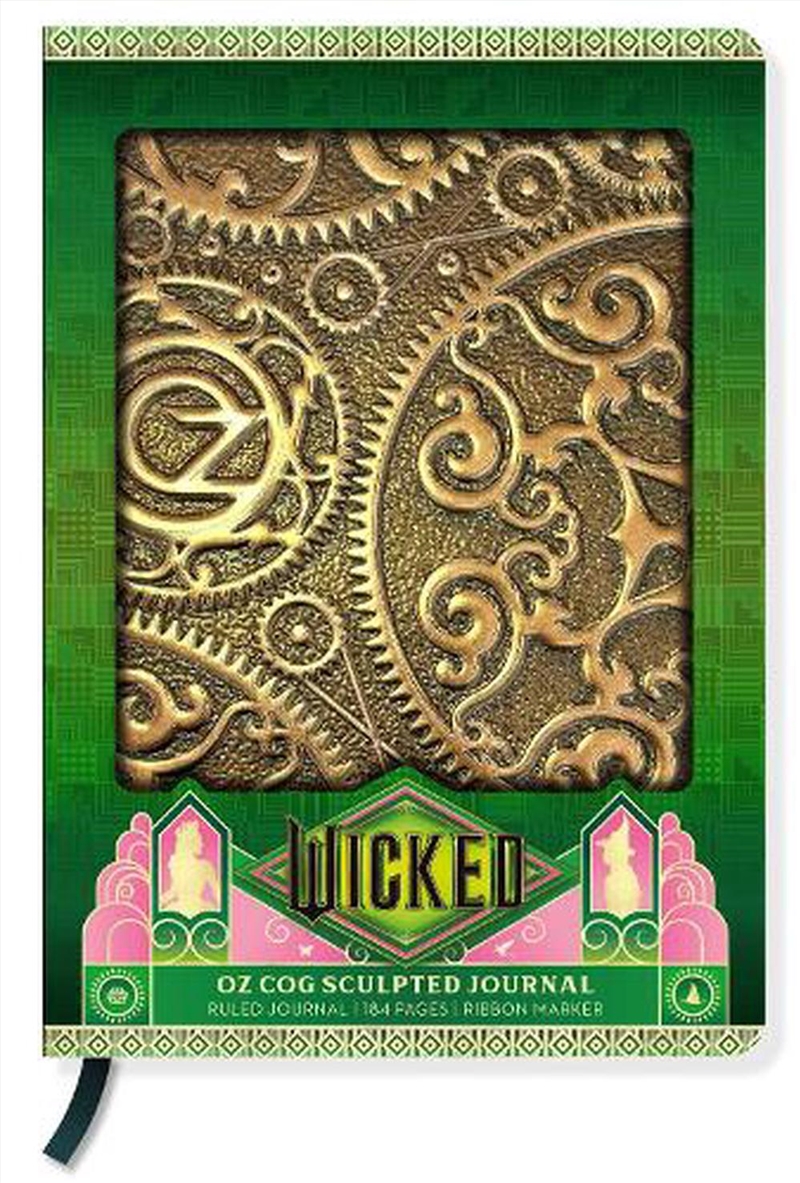 Wicked: Oz Cogs Sculpted Journal/Product Detail/Notebooks & Journals