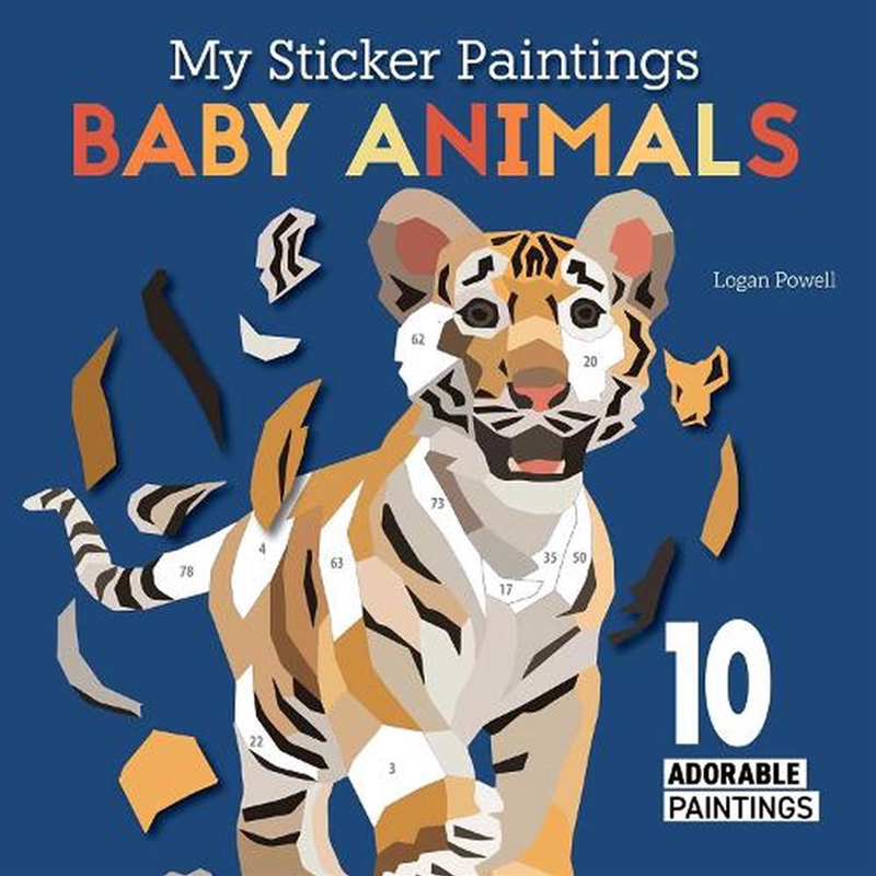 My Sticker Paintings: Baby Animals/Product Detail/Kids Activity Books