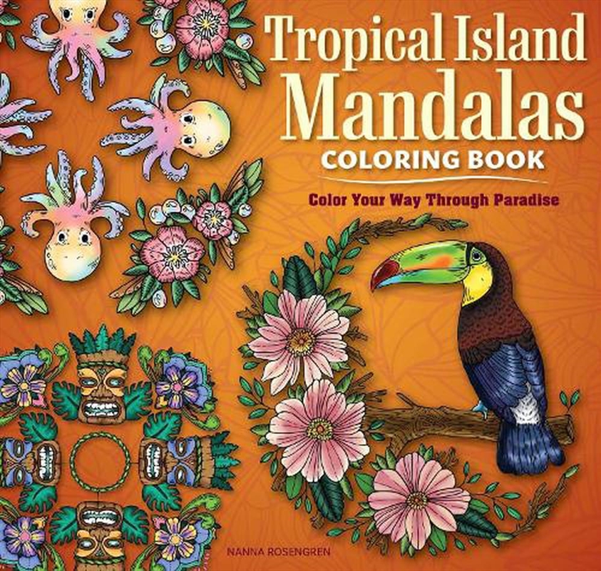 Tropical Island Mandalas Coloring Book/Product Detail/Adults Colouring