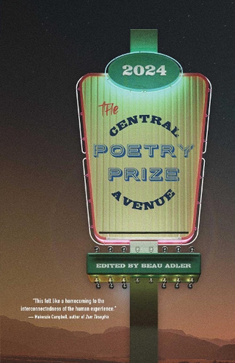 Central Avenue Poetry Prize 2024/Product Detail/Poetry