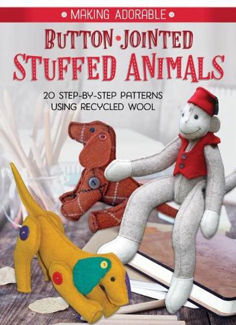 Making Adorable Button-Jointed Stuffed Animals/Product Detail/Crafts & Handiwork