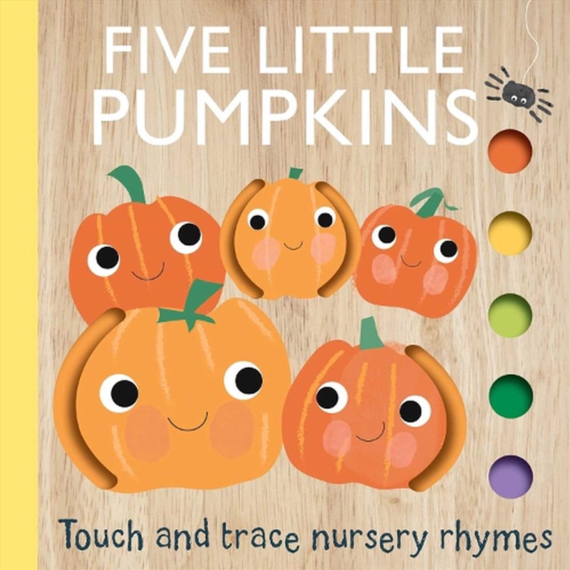 Touch and Trace Nursery Rhymes: Five Little Pumpkins/Product Detail/Early Childhood Fiction Books