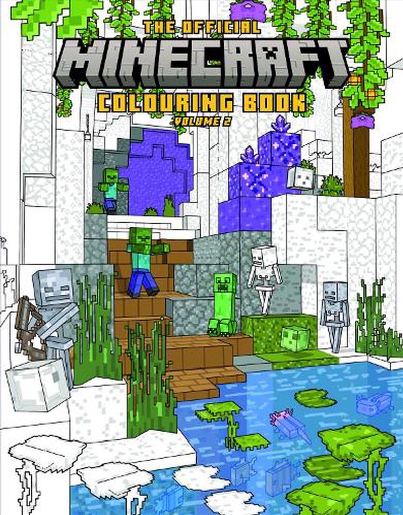 The Official Minecraft Colouring Book, Volume 2/Product Detail/Kids Colouring