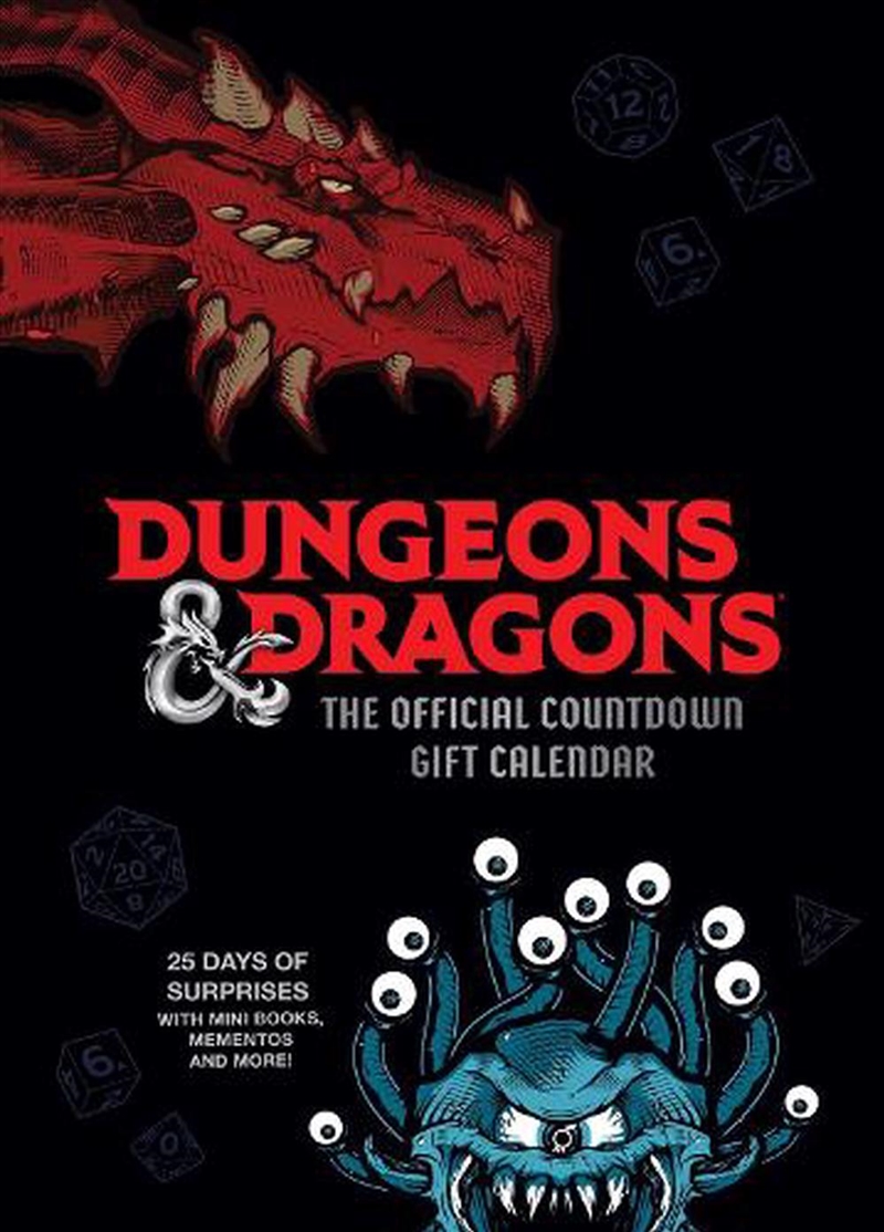 Dungeons & Dragons: The Official Countdown Gift Calendar/Product Detail/Calendars & Diaries