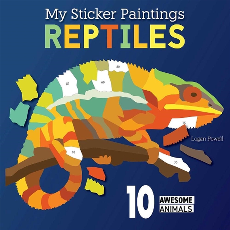 My Sticker Paintings: Reptiles/Product Detail/Kids Activity Books
