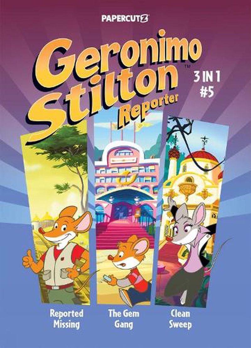 Geronimo Stilton Reporter 3 in 1 Vol. 5/Product Detail/Comics