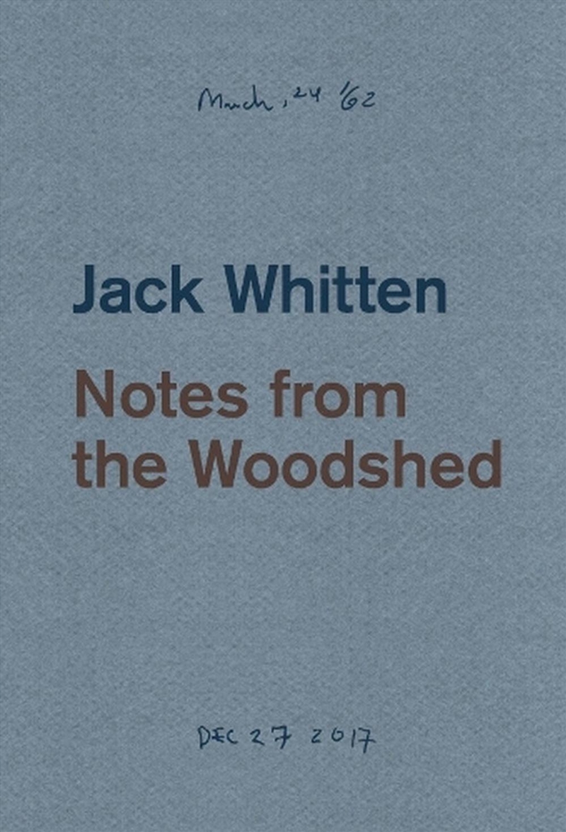 Jack Whitten: Notes From The Woodshed/Product Detail/Art