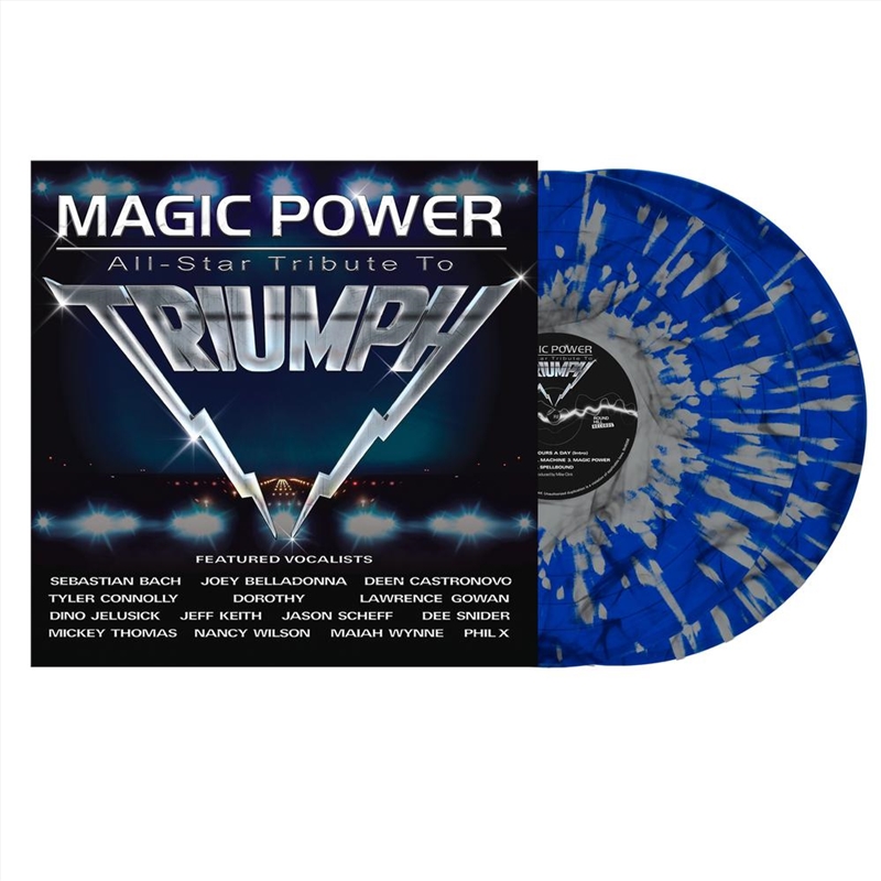 Magic Power: All Star Tribute To Triumph - Dark Blue And White Splatter/Product Detail/Rock/Pop