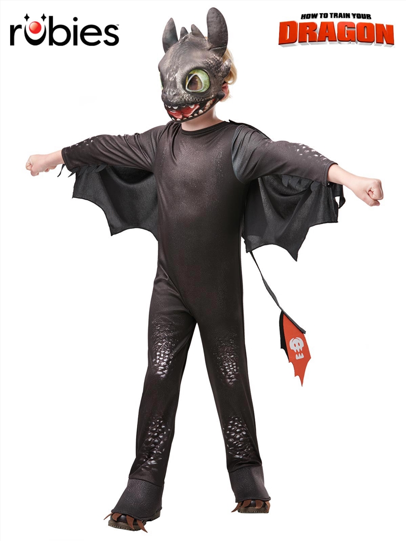 Toothless Night Fury Deluxe Costume - Size 6-8/Product Detail/Costumes