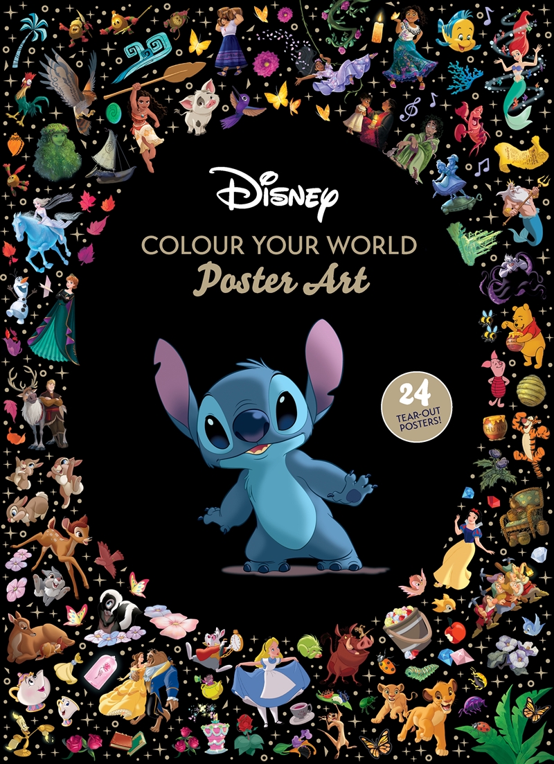 Disney: Colour Your World Poster Art/Product Detail/Kids Colouring