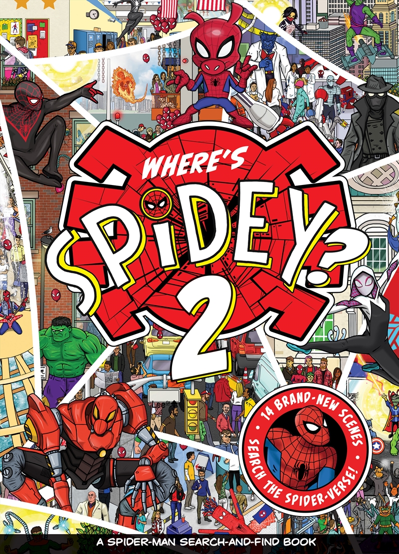 Where's Spidey 2? Search the Spider-Verse: A Search-and-Find Activity Book (Marvel)/Product Detail/Kids Activity Books