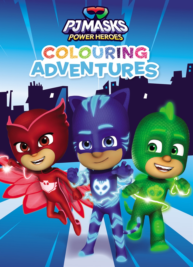 PJ Masks: Colouring Adventures (Hasbro)/Product Detail/Kids Colouring