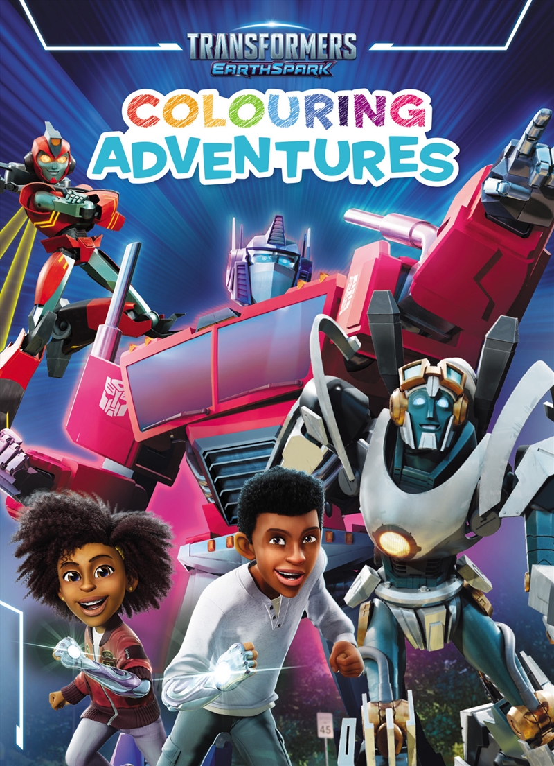 Transformers Earthspark: Colouring Adventures (Hasbro)/Product Detail/Kids Colouring