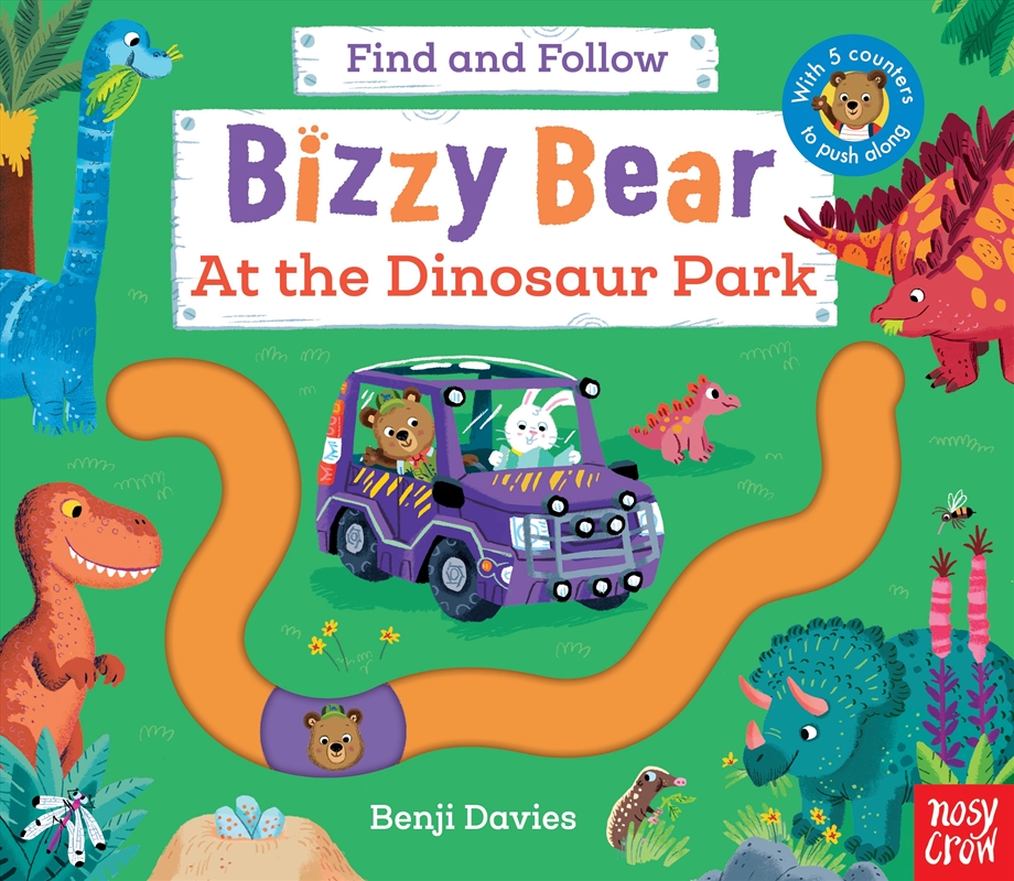 At the Dinosaur Park: Find and Follow (Bizzy Bear)/Product Detail/Early Childhood Fiction Books