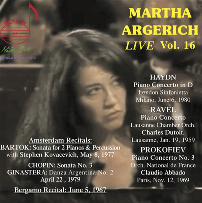 Martha Argerich Live Vol. 16/Product Detail/Classical