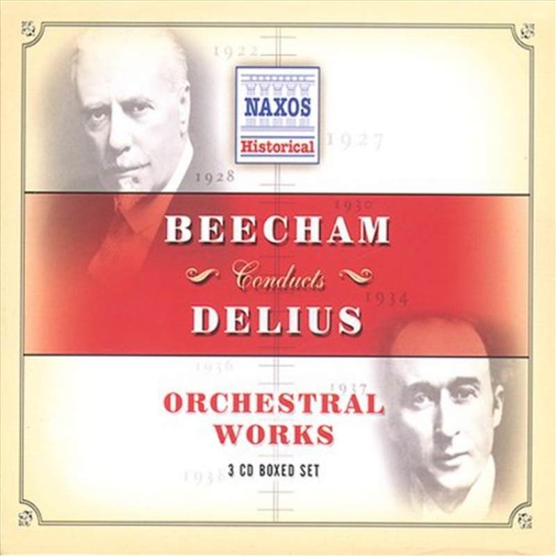 Great Conductors: Sir Thomas Beecham Orch Wks 1-3/Product Detail/Classical