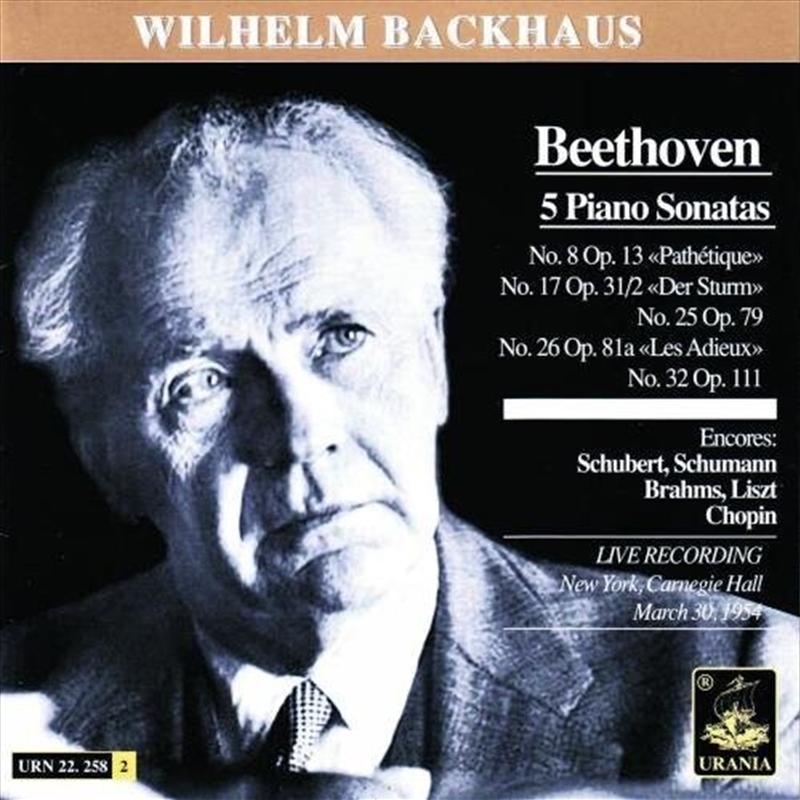 5 Piano Sonatas/Product Detail/Classical