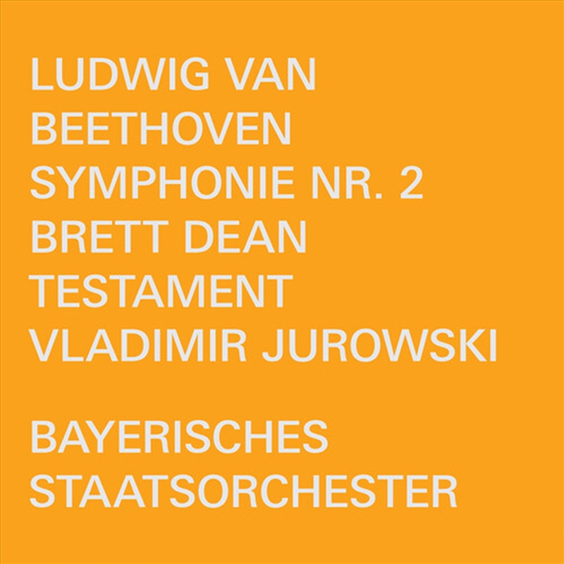 Symphony 2 / Testament/Product Detail/Classical