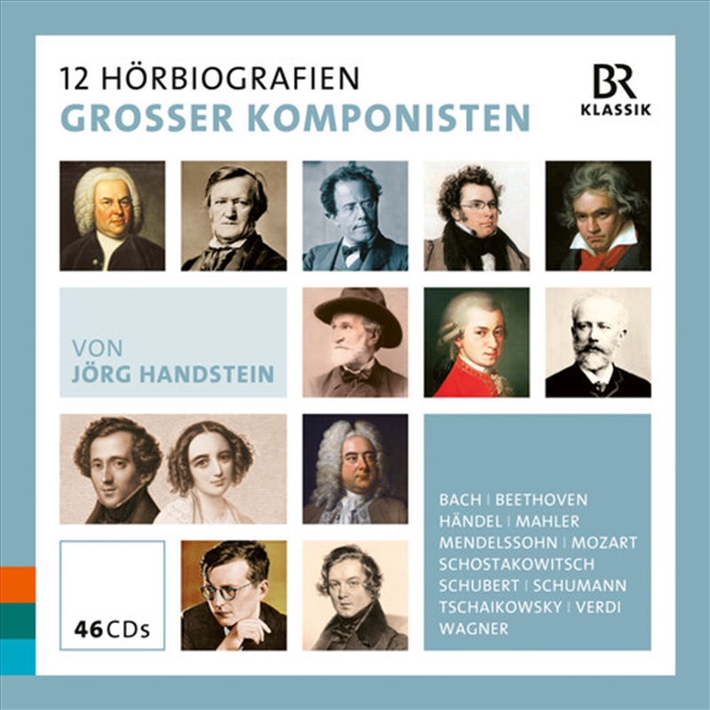 12 Hoerbiografien Grosser Komponisten Von Joerg/Product Detail/Classical