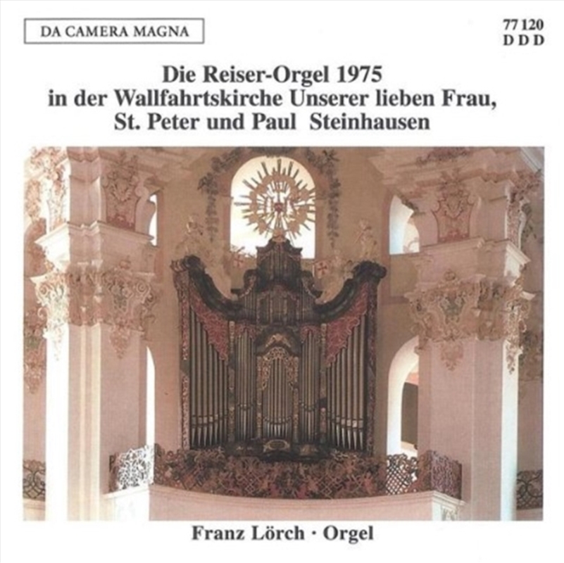 Reiser-Organ In The Pilgrim/Product Detail/Classical