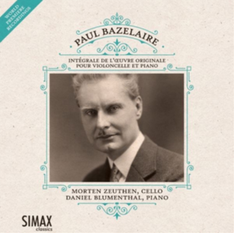 Paul Bazelaire: Complete Works For Cello & Piano/Product Detail/Classical