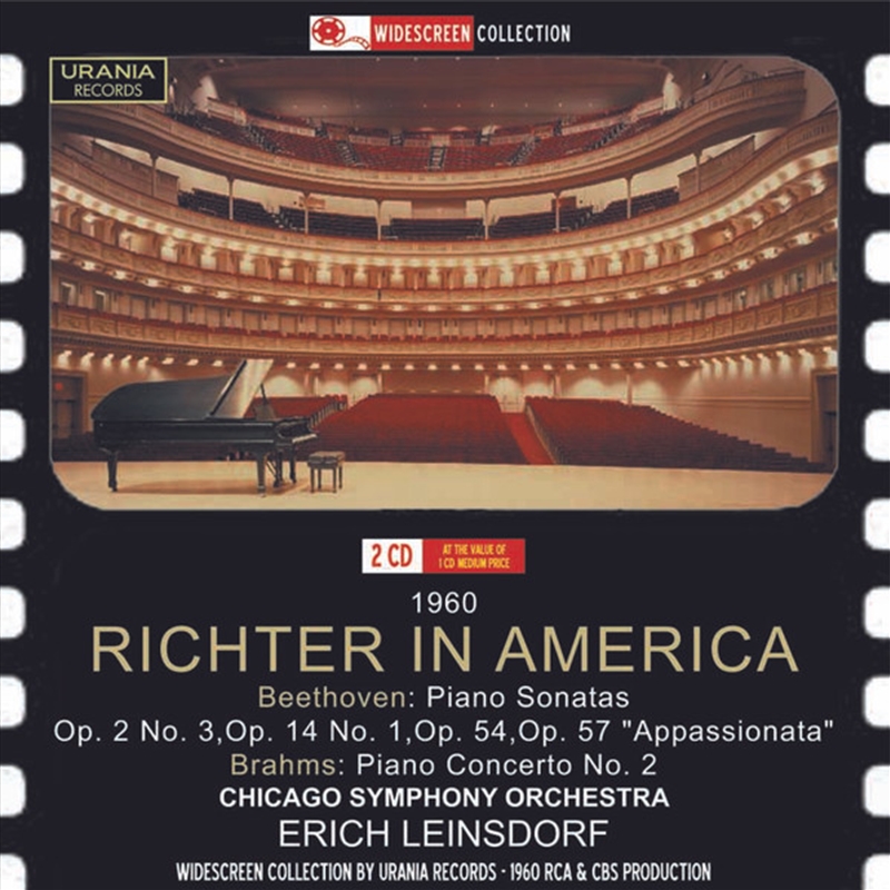 Richter In America 1960/Product Detail/Classical