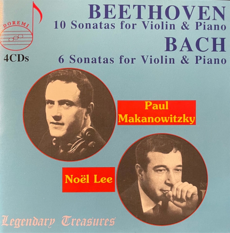Complete Violin Sonatas Of Beethoven & Bach/Product Detail/Classical