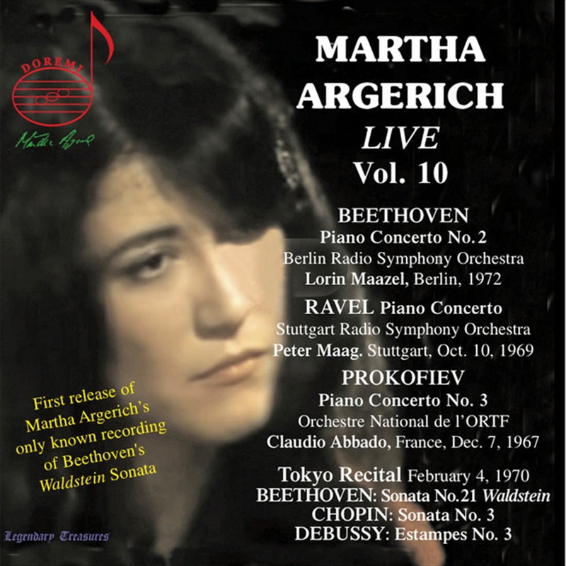 V10: Martha Argerich Live/Product Detail/Classical