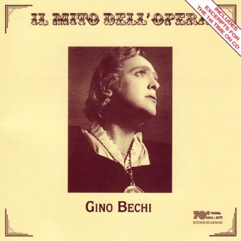 Gino Bechi Sings Opera Arias/Product Detail/Classical