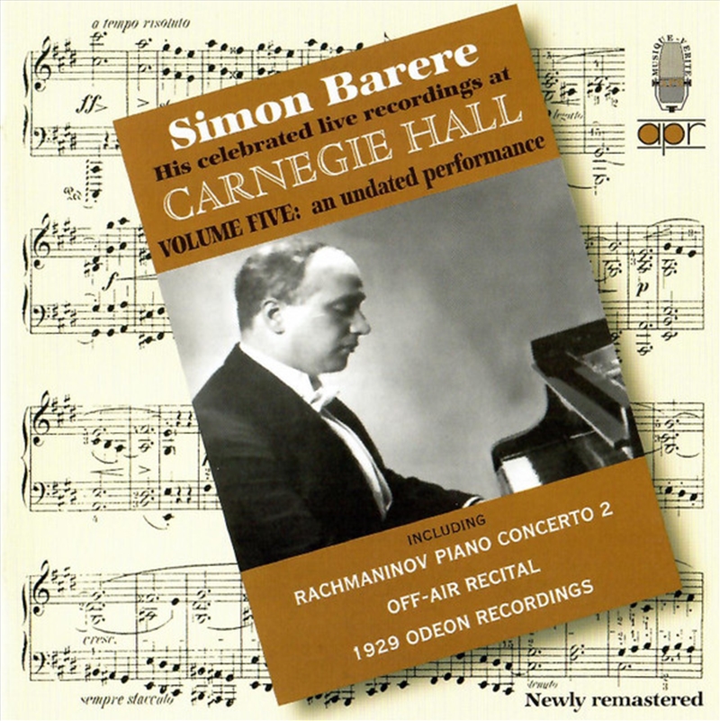 At Carnegie Hall 5/Product Detail/Classical