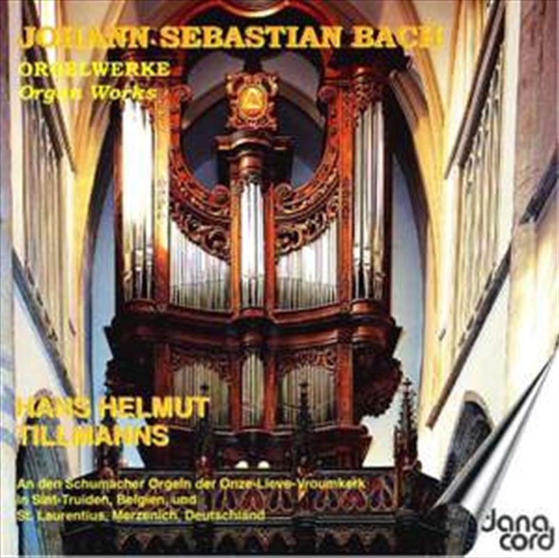 Tillmanns Plays Bach/Product Detail/Classical