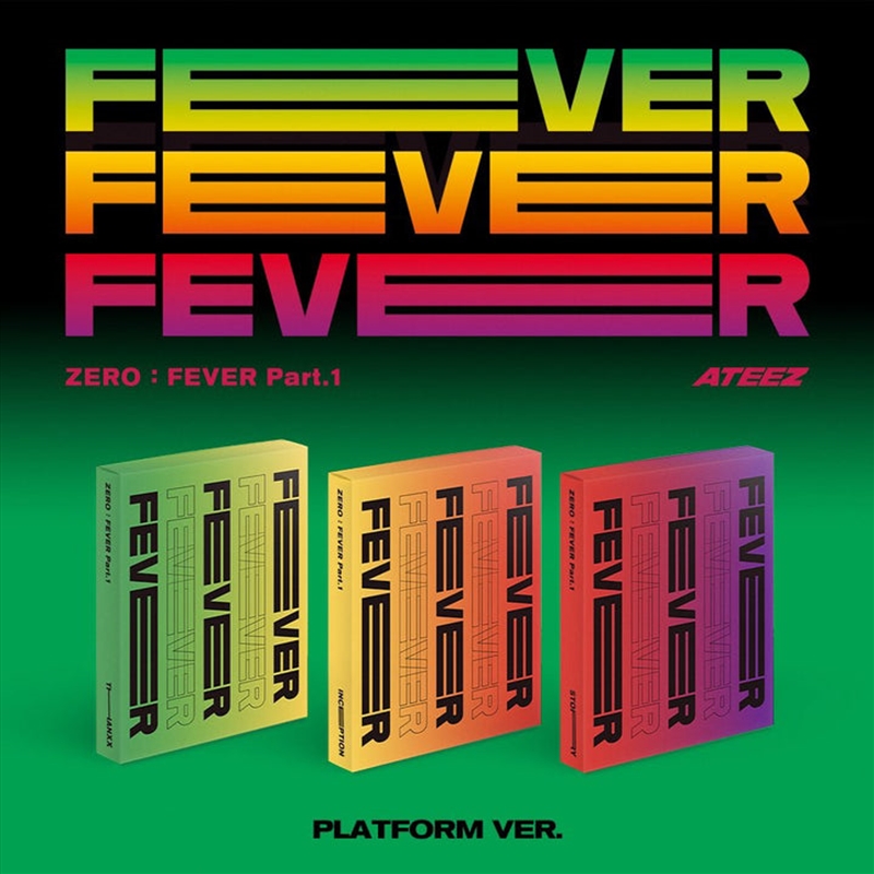 Ateez - Zero : Fever Part.1 5th Mini Album Platform Set/Product Detail/World