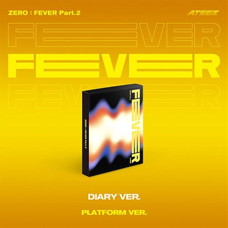 Ateez - Zero : Fever Part.2 6th Mini Album Mini Record Gift Platform Diary Ver/Product Detail/World