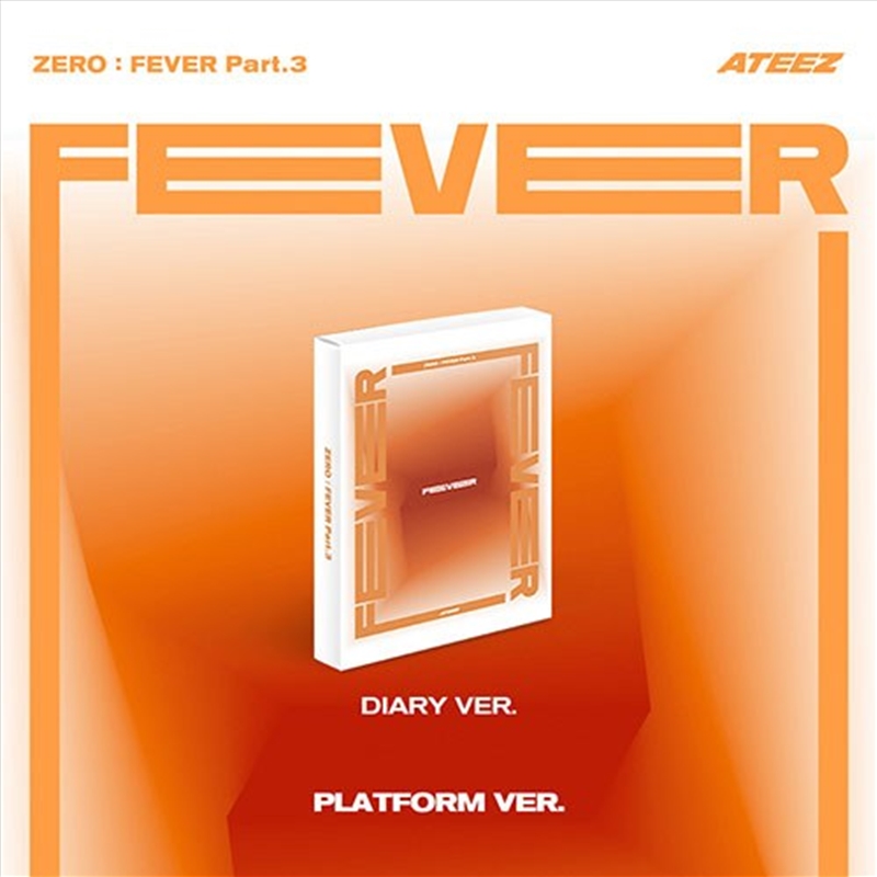 Ateez - Zero : Fever Part.3 7th Mini Album Mini Record Gift Platform Diary Ver/Product Detail/World