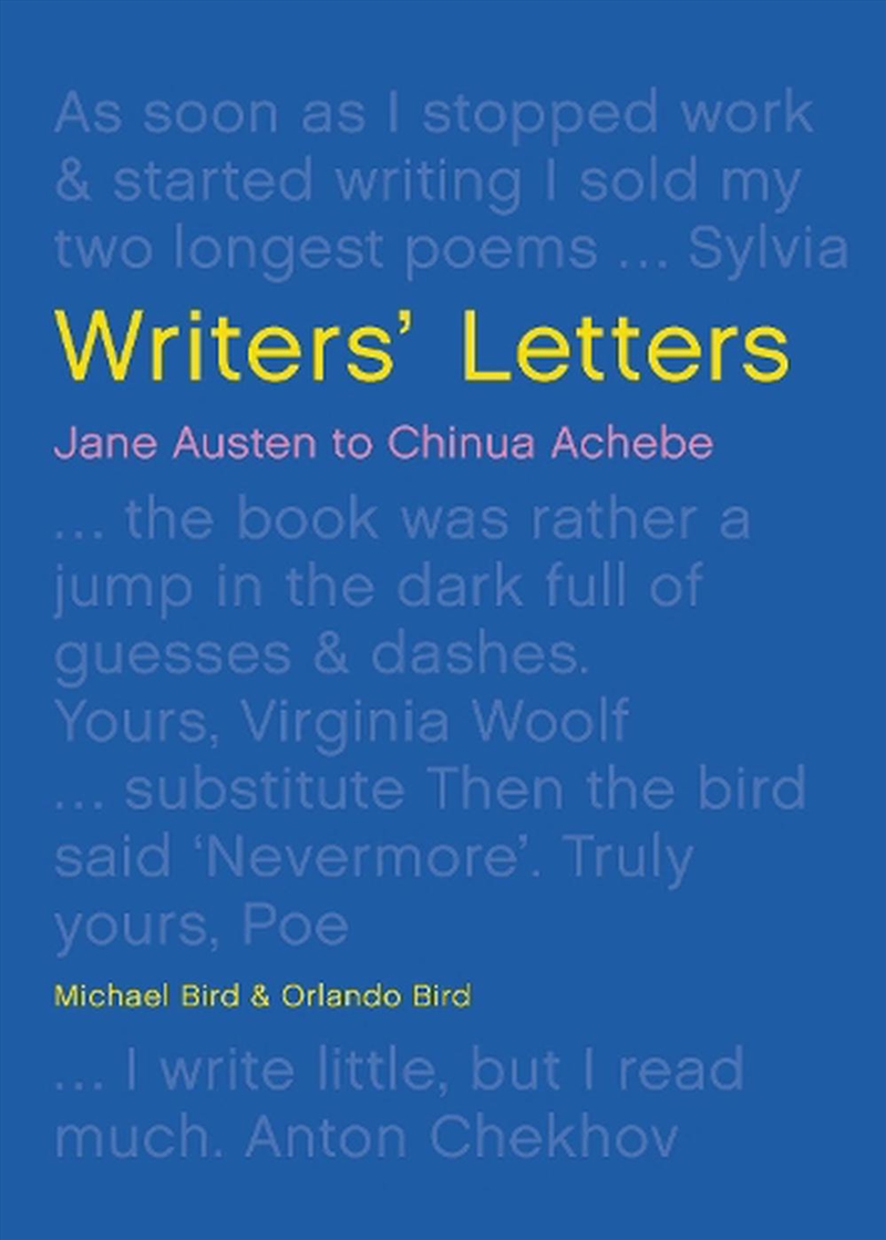 Writers' Letters/Product Detail/Literature & Poetry