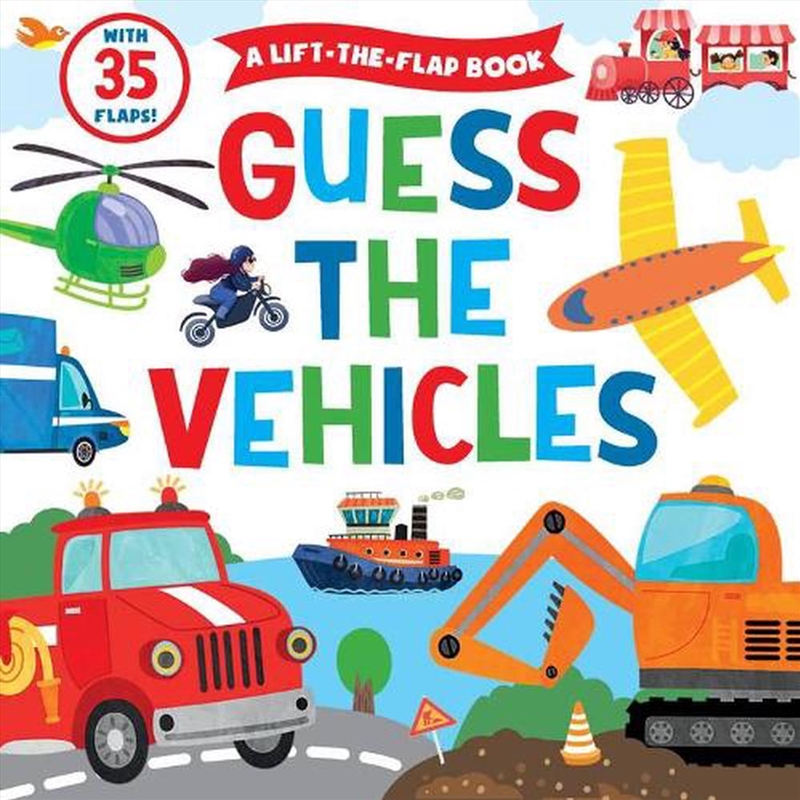 Guess the Vehicles (A Lift-the-Flap Book)/Product Detail/Early Childhood Fiction Books