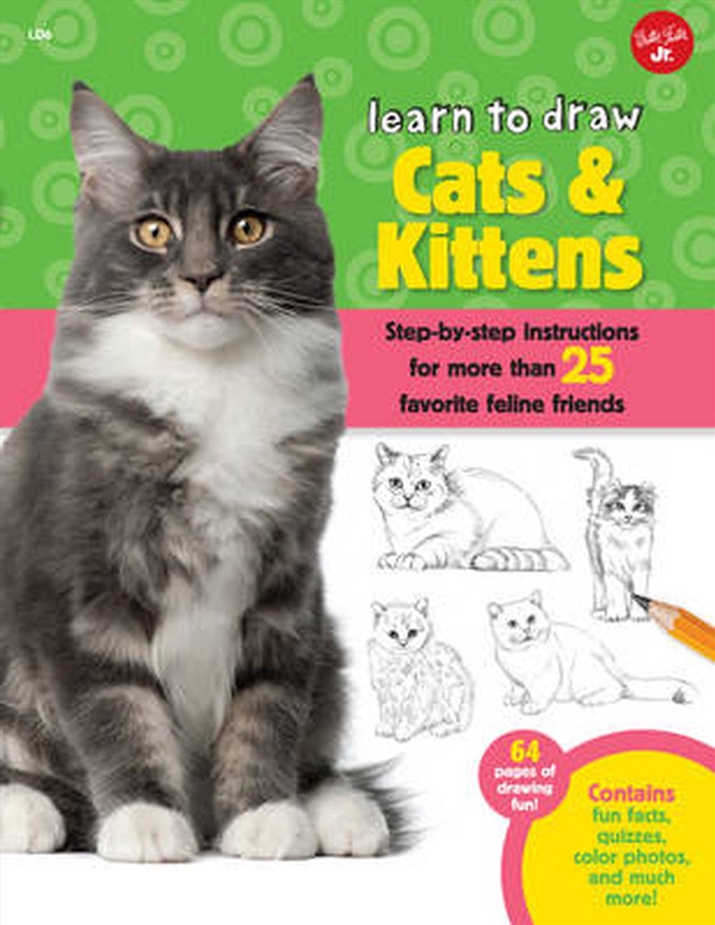 Cats & Kittens (Learn to Draw)/Product Detail/Kids Activity Books