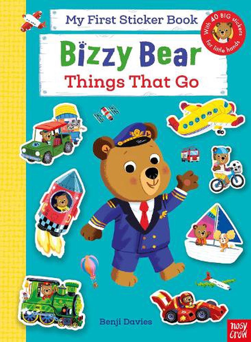Things That Go: My First Sticker Book (Bizzy Bear)/Product Detail/Kids Activity Books