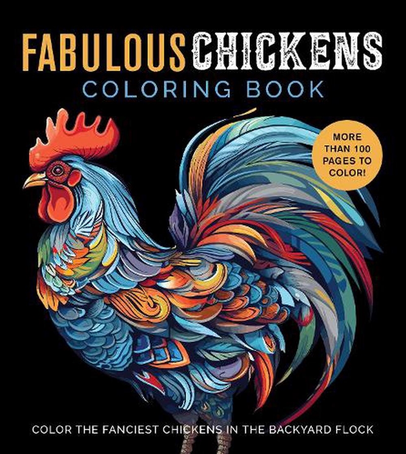 Fabulous Chickens Coloring/Product Detail/Crafts & Handiwork