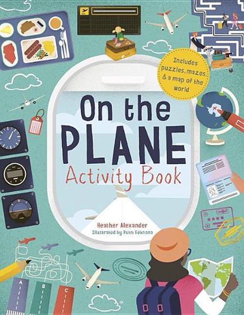 On The Plane Activity Book/Product Detail/Kids Activity Books