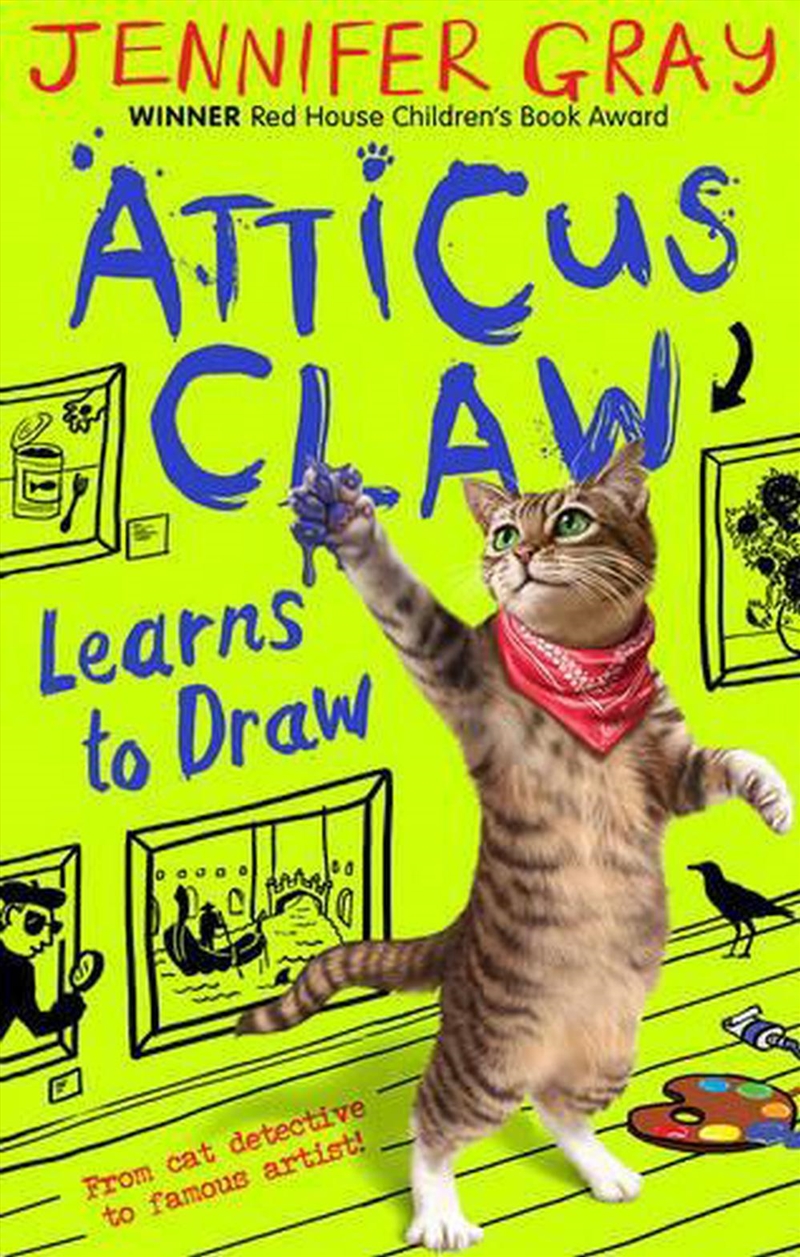 Atticus Claw Learns To Draw/Product Detail/Childrens Fiction Books