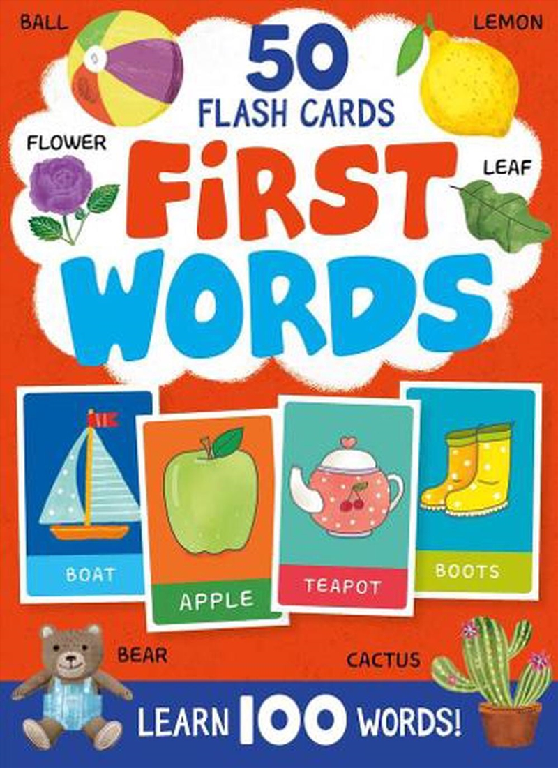 First Words (50 Flash Cards)/Product Detail/Kids Educational