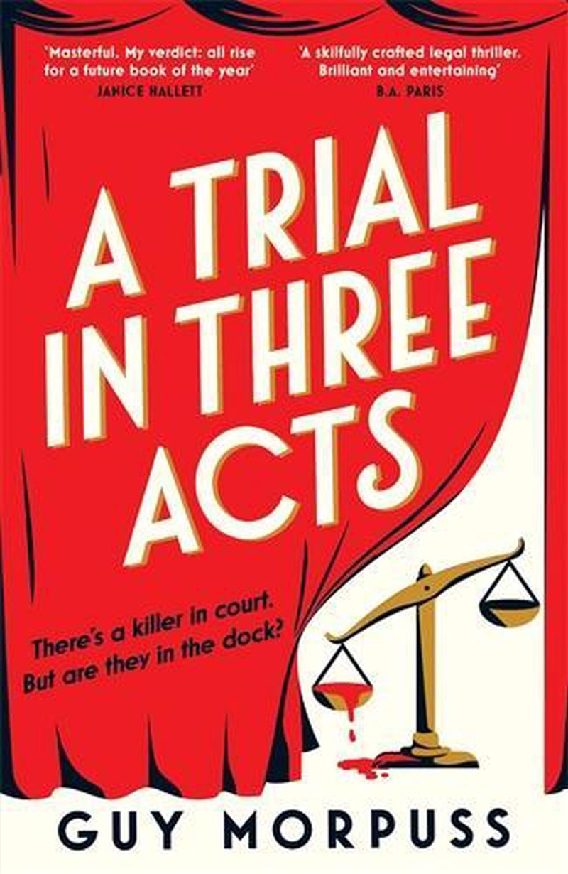 A Trial in Three Acts/Product Detail/Thrillers & Horror Books