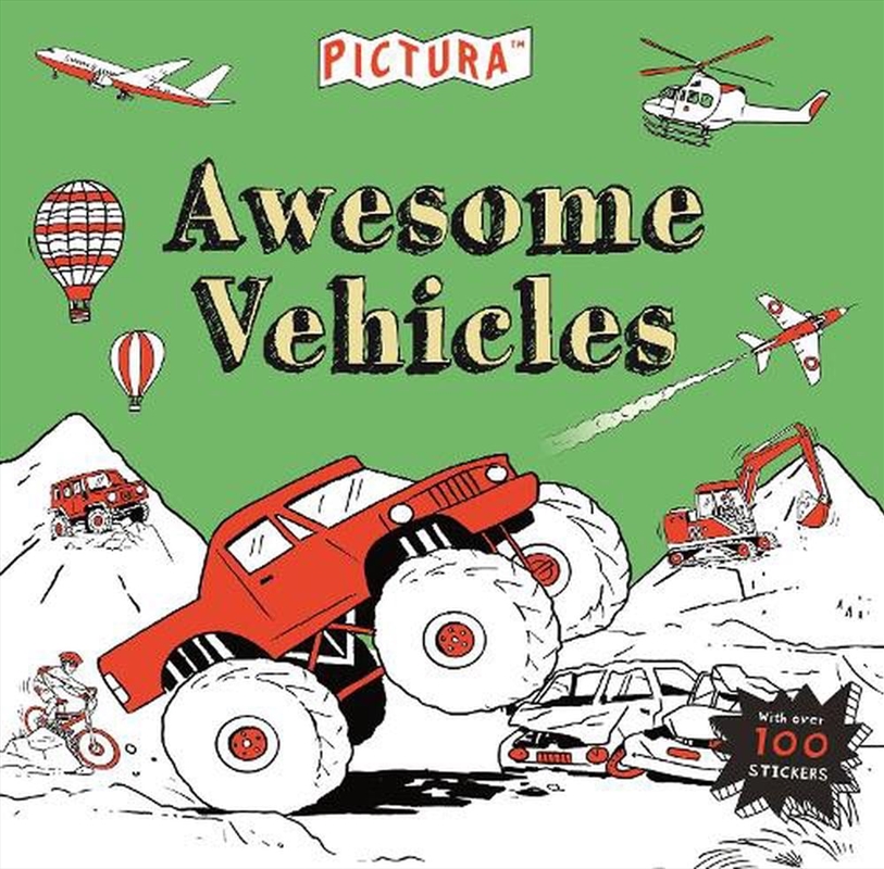 Pictura Puzzles Awesome Vehicles/Product Detail/Kids Activity Books