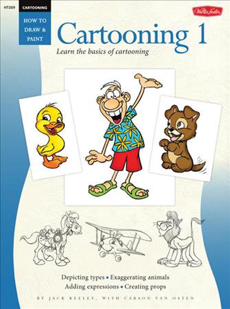 Cartooning 1 (How to Draw and Paint)/Product Detail/Art