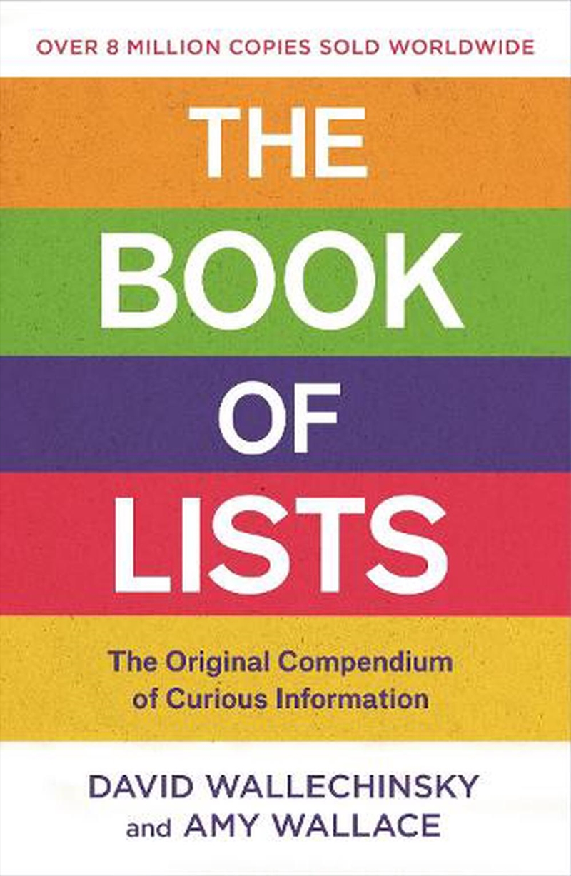 The Book Of Lists/Product Detail/Comedy